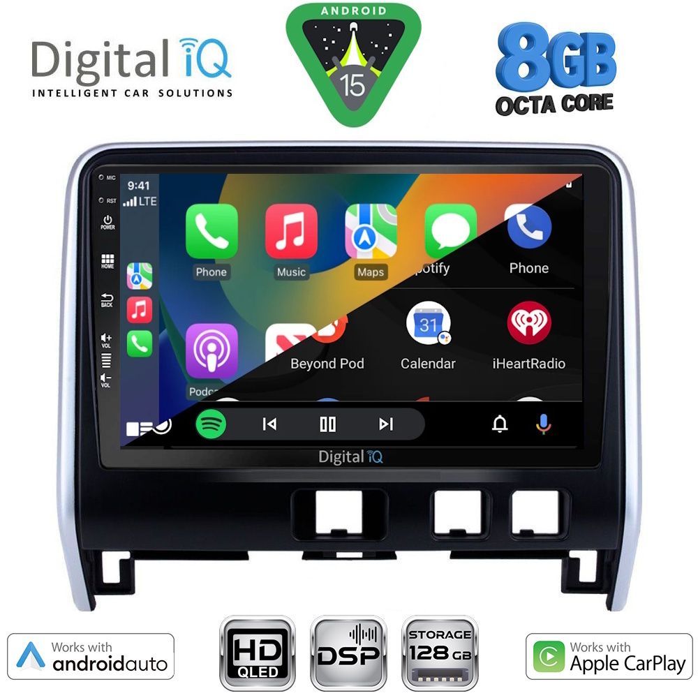 DIGITAL IQ BXF 18471_CPAA (10inc) MULTIMEDIA TABLET for NISSAN SERENA mod. 2016-2022 DIGITAL IQ BXF 18471_CPAA (10inc) MULTIMEDIA TABLET for NISSAN SERENA mod. 2016-2022