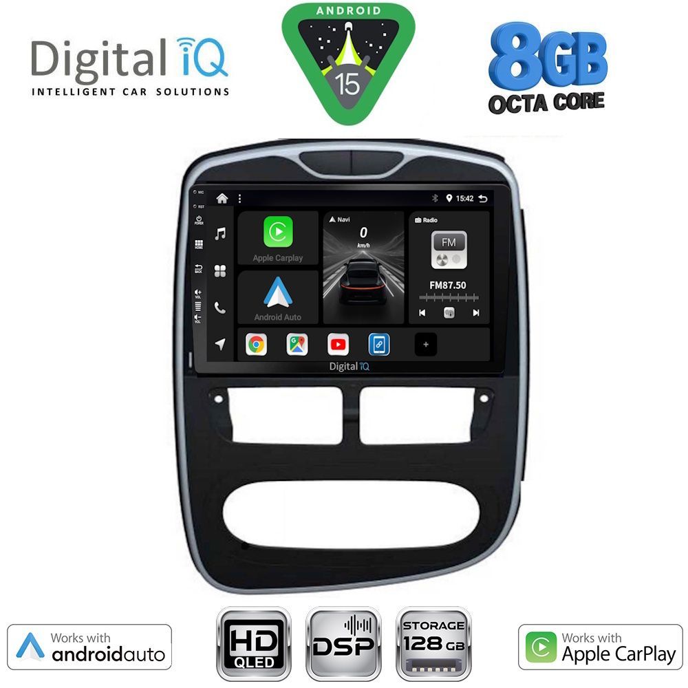 DIGITAL IQ BXF 18544_CPAA (10inc) MULTIMEDIA TABLET for RENAULT CLIO mod. 2012-2015 DIGITAL IQ BXF 18544_CPAA (10inc) MULTIMEDIA TABLET for RENAULT CLIO mod. 2012-2015