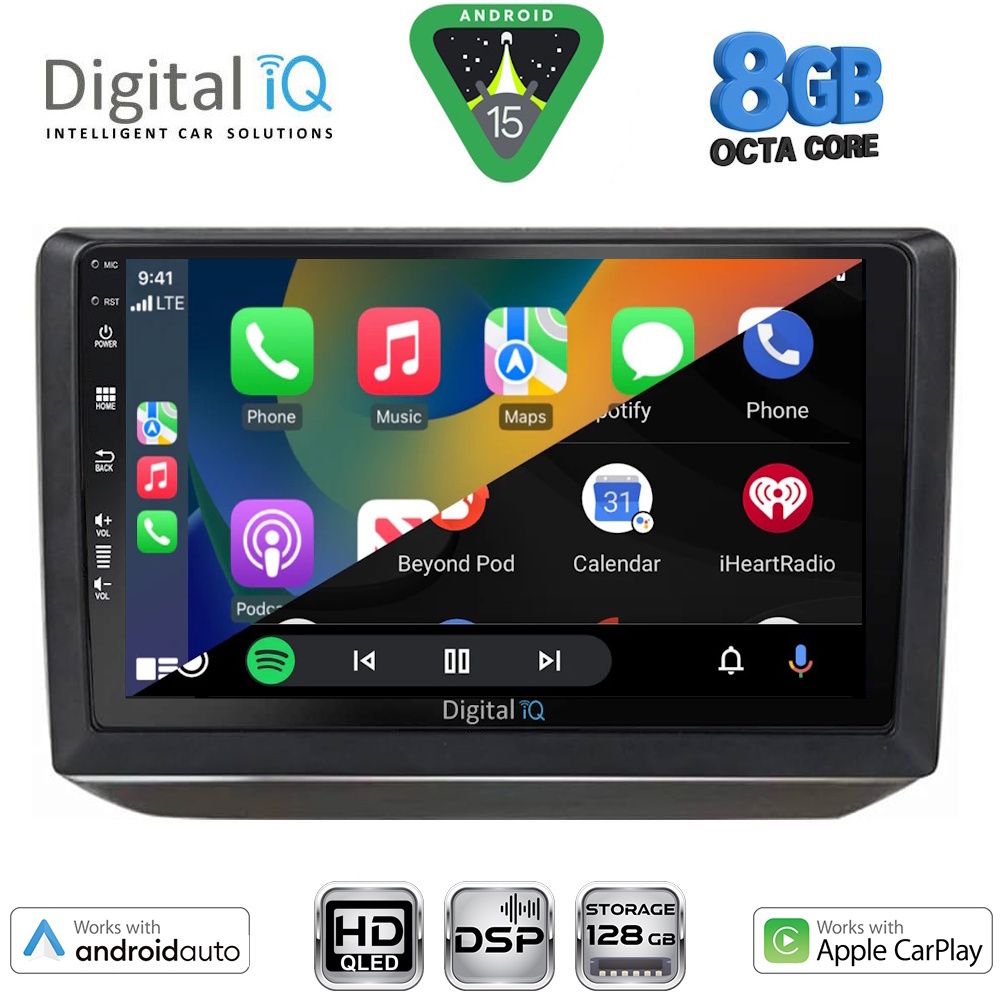 DIGITAL IQ BXF 18581_CPAA (10inc) MULTIMEDIA TABLET for SKODA FABIA mod. 2008-2014 DIGITAL IQ BXF 18581_CPAA (10inc) MULTIMEDIA TABLET for SKODA FABIA mod. 2008-2014