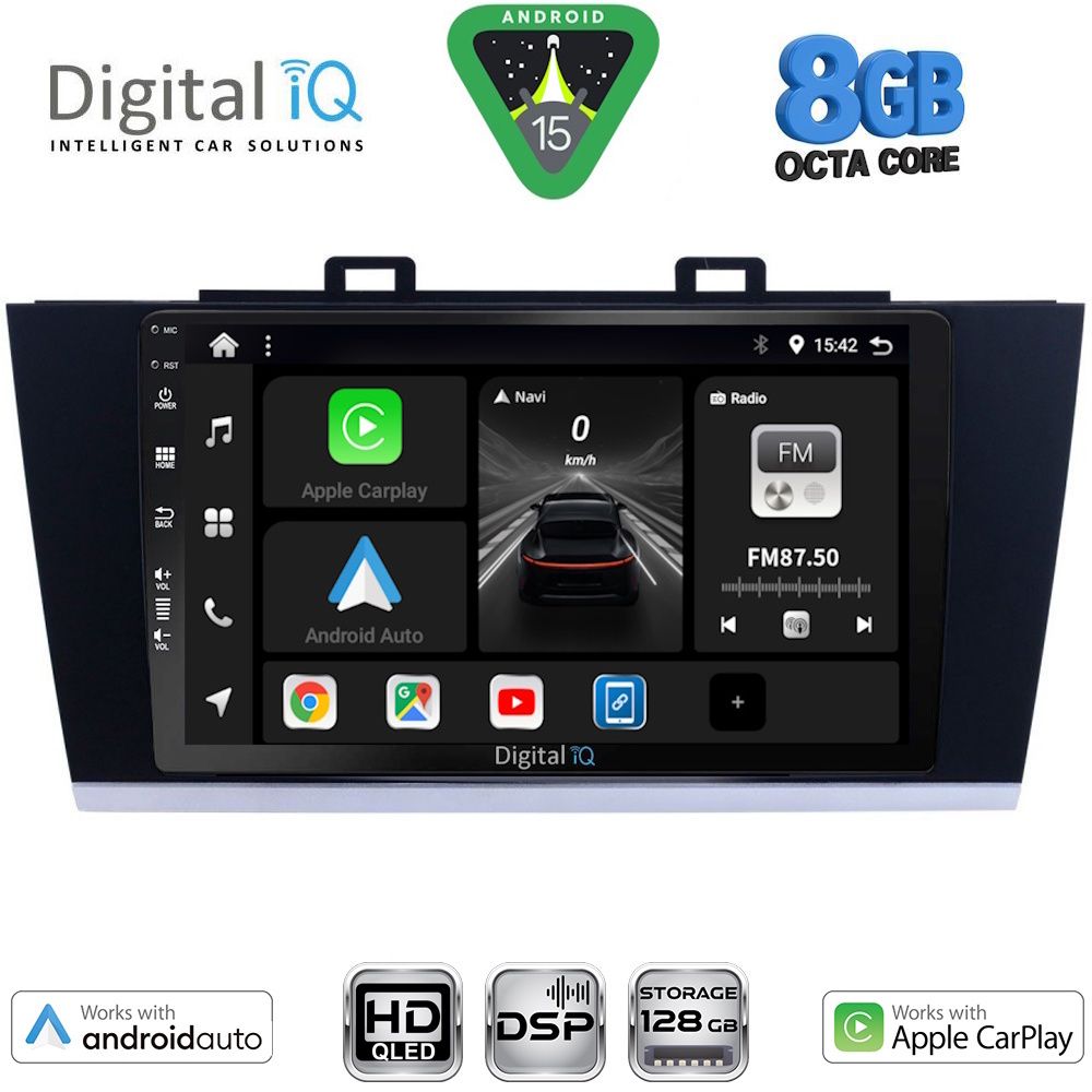 DIGITAL IQ BXF 18668_CPAA (9inc) MULTIMEDIA TABLET for SUBARU LEGACY - OUTBACK mod. 2014-2019 DIGITAL IQ BXF 18668_CPAA (9inc) MULTIMEDIA TABLET for SUBARU LEGACY - OUTBACK mod. 2014-2019