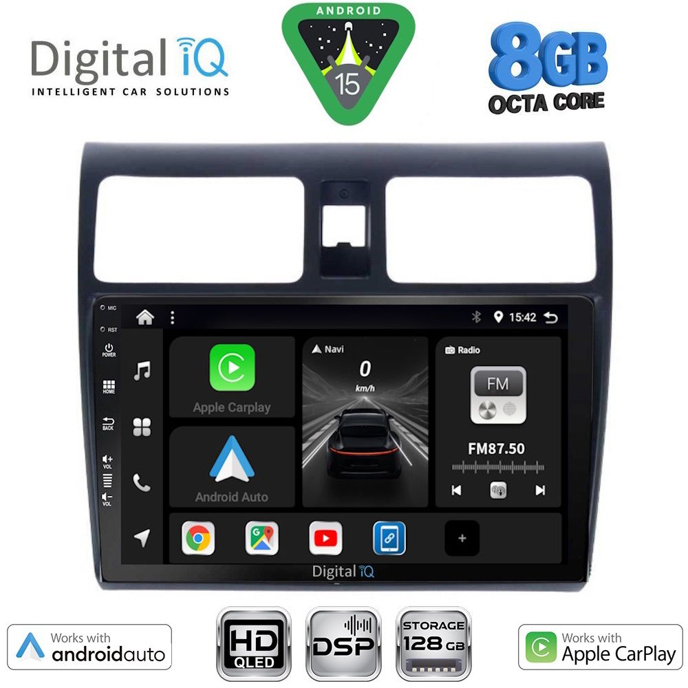 DIGITAL IQ BXF 18684_CPAA (10inc) MULTIMEDIA TABLET for SUZUKI SWIFT mod. 2005-2011 DIGITAL IQ BXF 18684_CPAA (10inc) MULTIMEDIA TABLET for SUZUKI SWIFT mod. 2005-2011