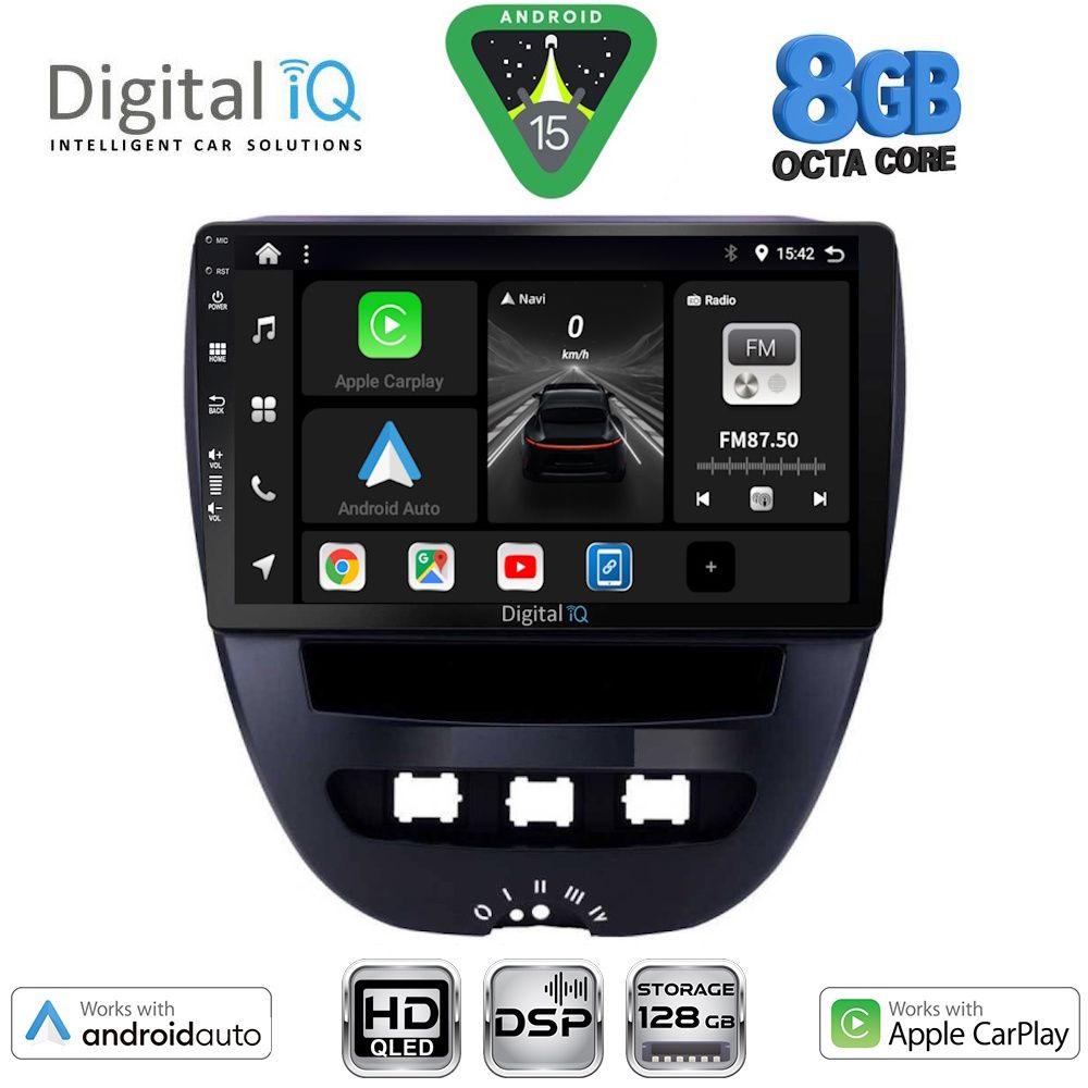 DIGITAL IQ BXF 18707_CPAA (10inc) MULTIMEDIA TABLET for CITROEN C1-PEUGEOT 107-TOYOTA AYGO mod. 2005-2014 DIGITAL IQ BXF 18707_CPAA (10inc) MULTIMEDIA TABLET for CITROEN C1-PEUGEOT 107-TOYOTA AYGO mod. 2005-2014