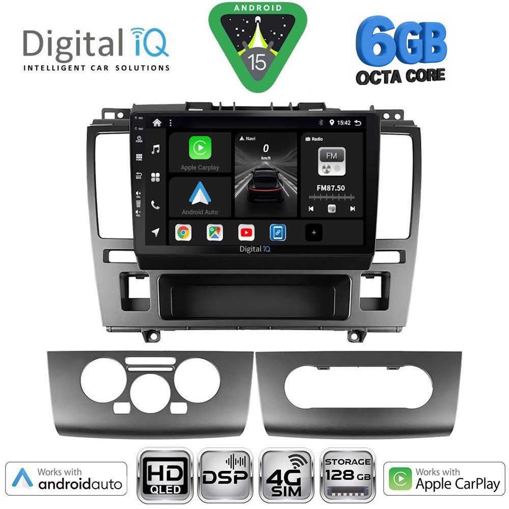 DIGITAL IQ BXF 17465A_CPAA (9inc) MULTIMEDIA TABLET for NISSAN TIDA mod. 2004-2013 DIGITAL IQ BXF 17465A_CPAA (9inc) MULTIMEDIA TABLET for NISSAN TIDA mod. 2004-2013