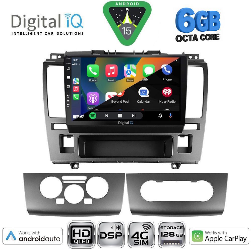 DIGITAL IQ BXF 17465A_CPAA (9inc) MULTIMEDIA TABLET for NISSAN TIDA mod. 2004-2013 DIGITAL IQ BXF 17465A_CPAA (9inc) MULTIMEDIA TABLET for NISSAN TIDA mod. 2004-2013