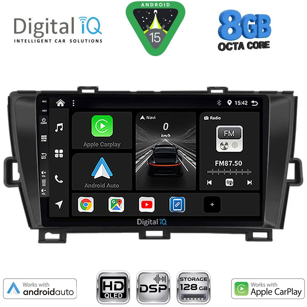 DIGITAL IQ BXF 18726BL_CPAA (9inc) MULTIMEDIA TABLET for TOYOTA PRIUS mod. 2009-2015 (BLACK) DIGITAL IQ BXF 18726BL_CPAA (9inc) MULTIMEDIA TABLET for TOYOTA PRIUS mod. 2009-2015 (BLACK)