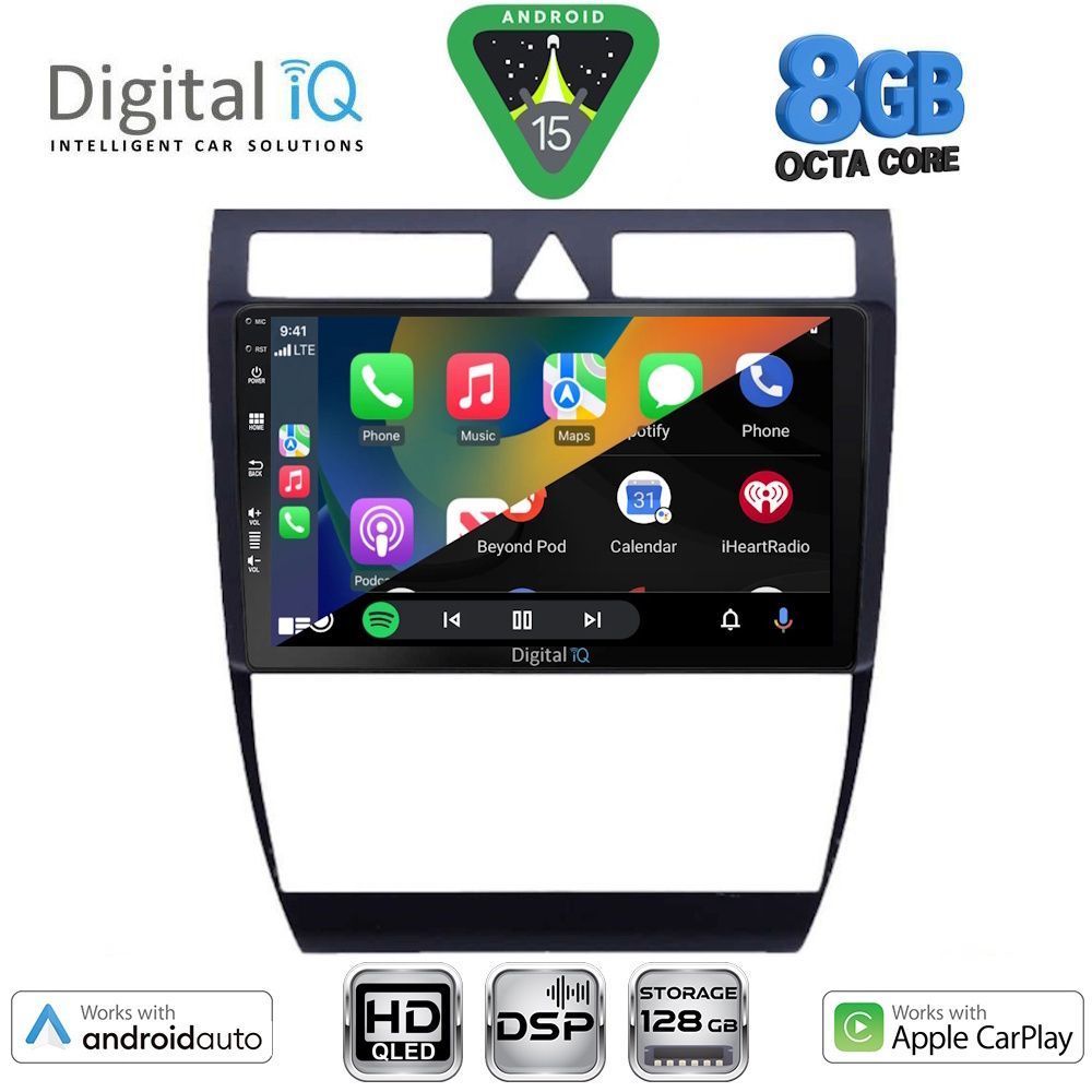 DIGITAL IQ BXF 18006_CPAA (9inc) MULTIMEDIA TABLET for AUDI A6 mod. 1998-2005 DIGITAL IQ BXF 18006_CPAA (9inc) MULTIMEDIA TABLET for AUDI A6 mod. 1998-2005