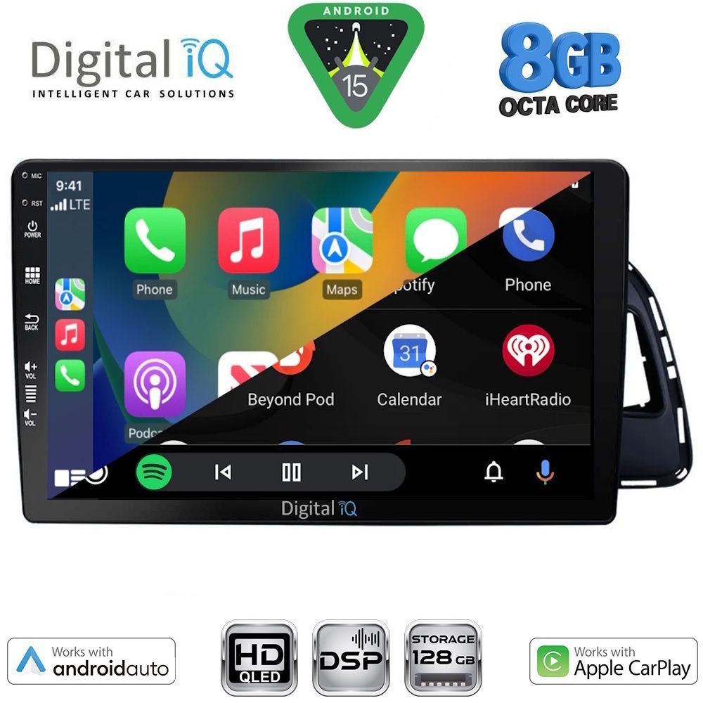 DIGITAL IQ BXF 18015_CPAA (10inc) MULTIMEDIA TABLET for AUDI Q5 mod. 2010-2018 DIGITAL IQ BXF 18015_CPAA (10inc) MULTIMEDIA TABLET for AUDI Q5 mod. 2010-2018