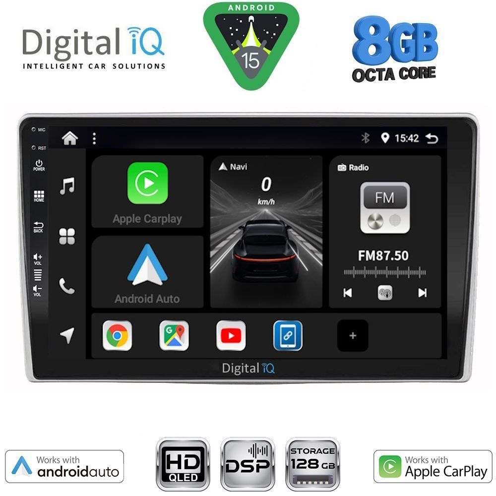 DIGITAL IQ BXF 18028_CPAA (9inc) MULTIMEDIA TABLET for ALFA ROMEO MITO mod. 2008-2018 DIGITAL IQ BXF 18028_CPAA (9inc) MULTIMEDIA TABLET for ALFA ROMEO MITO mod. 2008-2018