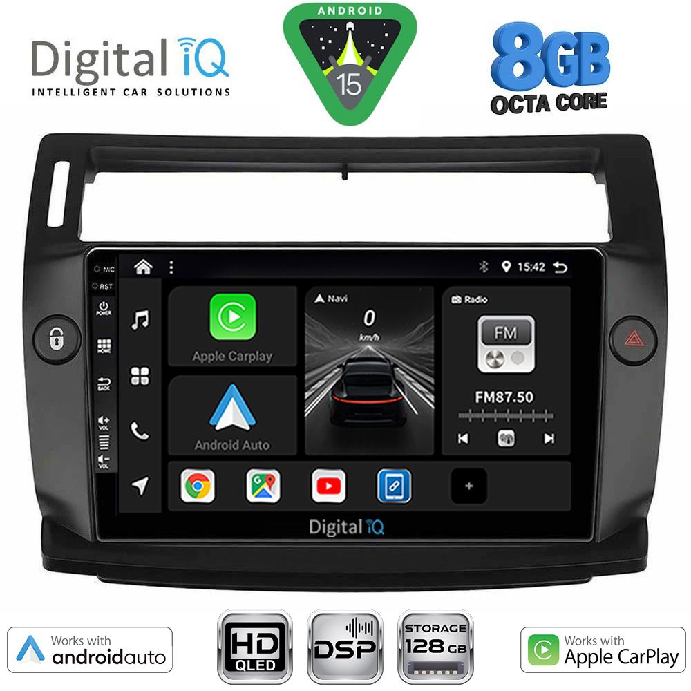 DIGITAL IQ BXF 18084BL_CPAA (9inc) MULTIMEDIA TABLET for CITROEN C4 mod. 2004-2011 (BLACK) DIGITAL IQ BXF 18084BL_CPAA (9inc) MULTIMEDIA TABLET for CITROEN C4 mod. 2004-2011 (BLACK)