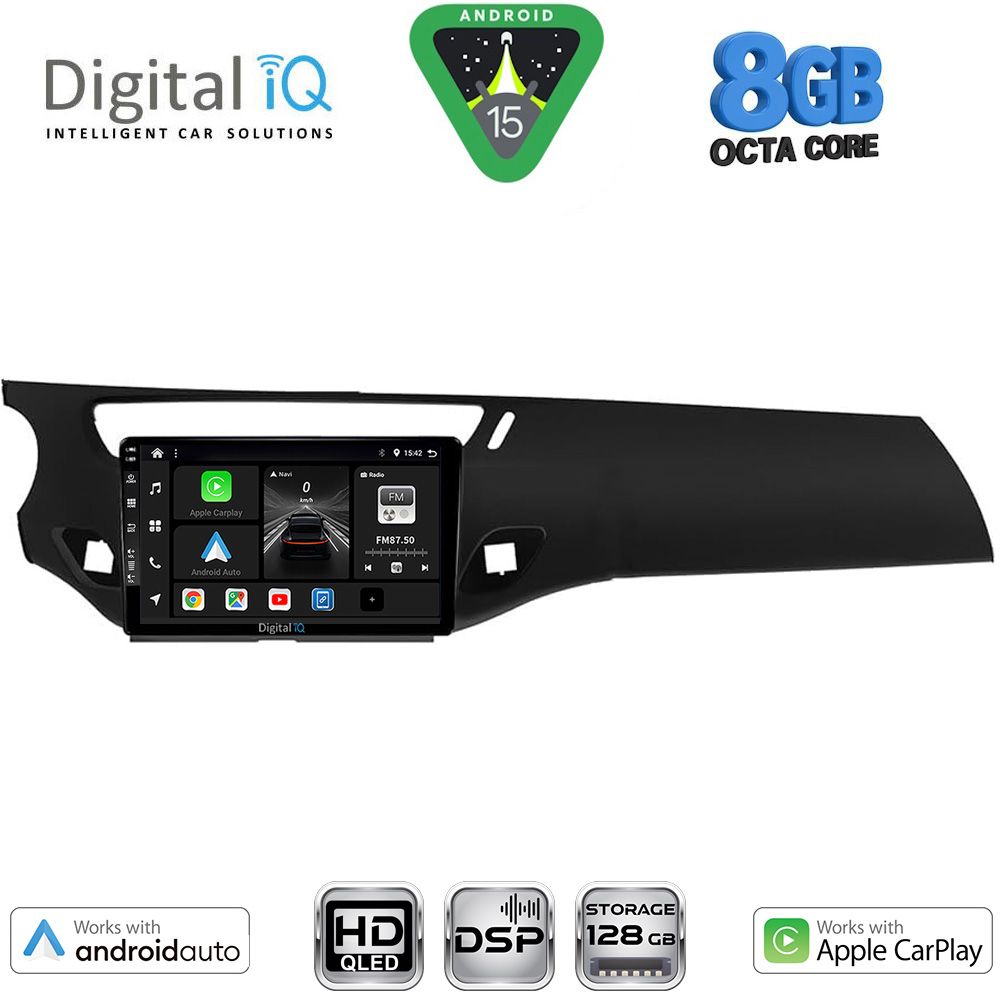 DIGITAL IQ BXF 18092BL_CPAA (9inc) MULTIMEDIA TABLET for CITROEN C3 - DS3 mod. 2009-2016 (BLACK) DIGITAL IQ BXF 18092BL_CPAA (9inc) MULTIMEDIA TABLET for CITROEN C3 - DS3 mod. 2009-2016 (BLACK)