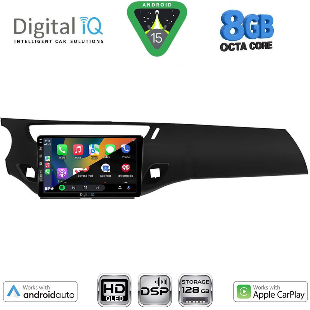 DIGITAL IQ BXF 18092BL_CPAA (9inc) MULTIMEDIA TABLET for CITROEN C3 - DS3 mod. 2009-2016 (BLACK) DIGITAL IQ BXF 18092BL_CPAA (9inc) MULTIMEDIA TABLET for CITROEN C3 - DS3 mod. 2009-2016 (BLACK)