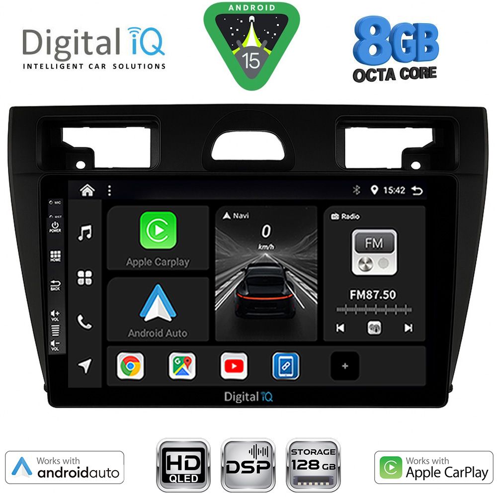 DIGITAL IQ BXF 18153BL_CPAA (9inc) MULTIMEDIA TABLET for FORD FIESTA mod. 2005-2008 (BLACK) DIGITAL IQ BXF 18153BL_CPAA (9inc) MULTIMEDIA TABLET for FORD FIESTA mod. 2005-2008 (BLACK)