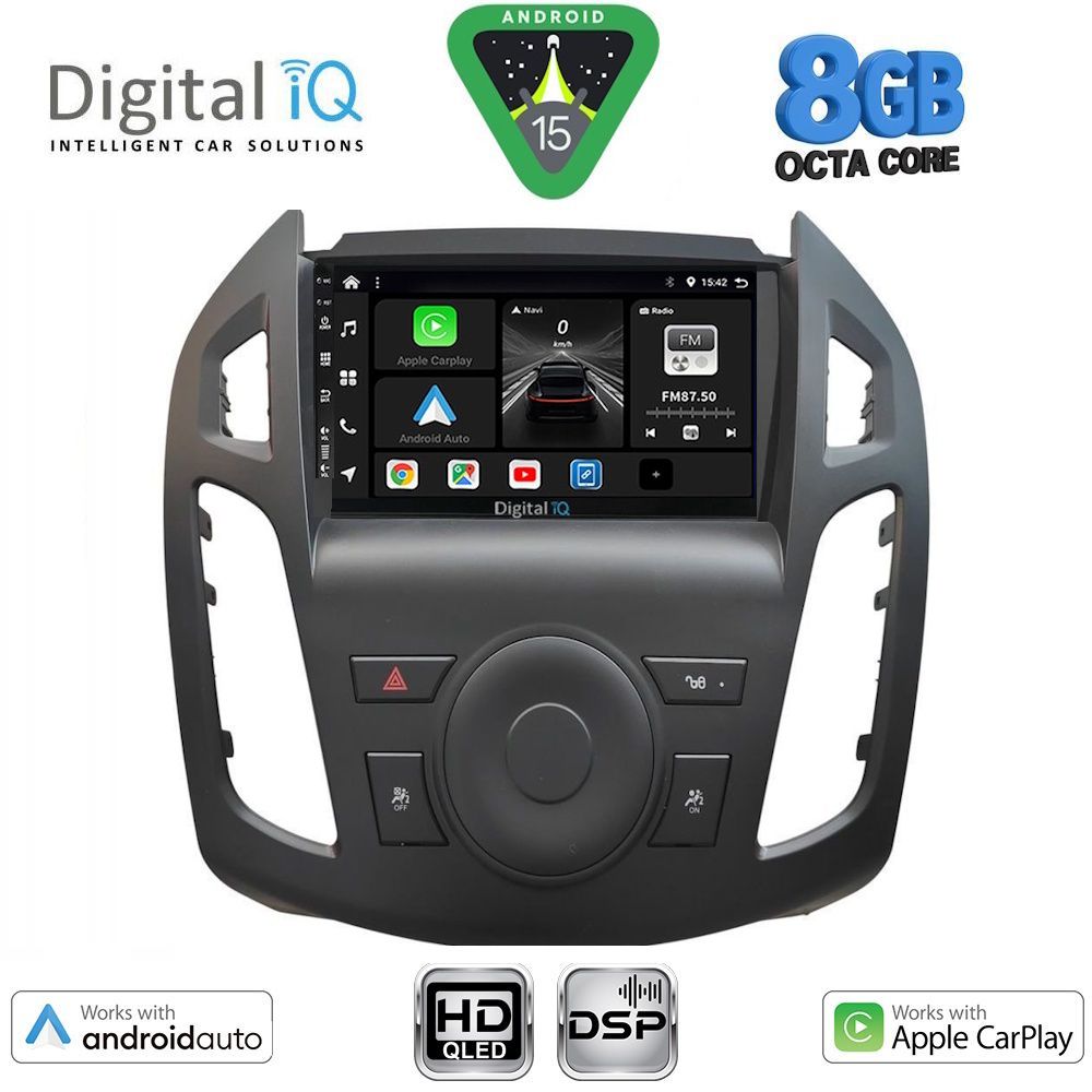 DIGITAL IQ BXF 18176_CPAA (9inc) MULTIMEDIA TABLET for FORD TRANSIT CONNECT mod. 2013-2018 DIGITAL IQ BXF 18176_CPAA (9inc) MULTIMEDIA TABLET for FORD TRANSIT CONNECT mod. 2013-2018