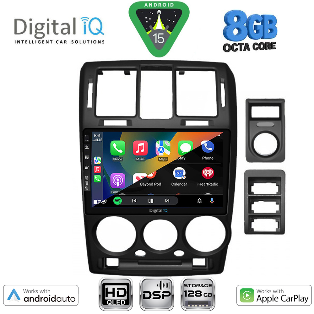 DIGITAL IQ BXF 18222BL_CPAA (9inc) MULTIMEDIA TABLET for HYUNDAI GETZ mod. 2002-2011 (BLACK) DIGITAL IQ BXF 18222BL_CPAA (9inc) MULTIMEDIA TABLET for HYUNDAI GETZ mod. 2002-2011 (BLACK)