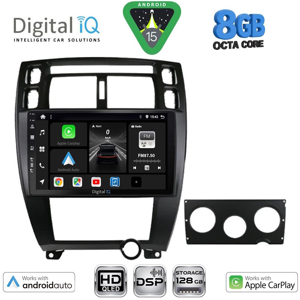 DIGITAL IQ BXF 18241BL_CPAA (10inc) MULTIMEDIA TABLET for HYUNDAI TUCSON mod. 2004-2010 (BLACK) DIGITAL IQ BXF 18241BL_CPAA (10inc) MULTIMEDIA TABLET for HYUNDAI TUCSON mod. 2004-2010 (BLACK)