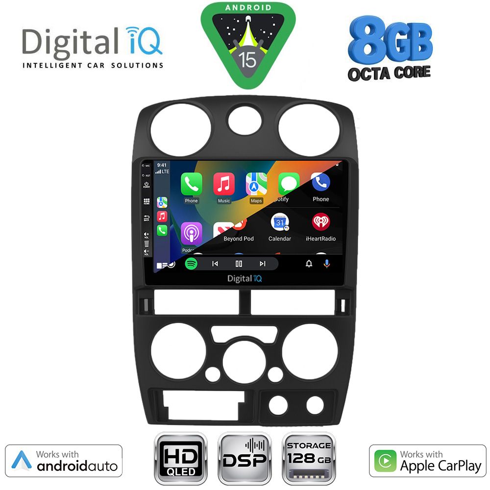 DIGITAL IQ BXF 18254BL_CPAA (9inc) MULTIMEDIA TABLET for ISUZU D-MAX mod. 2008-2012 (BLACK) DIGITAL IQ BXF 18254BL_CPAA (9inc) MULTIMEDIA TABLET for ISUZU D-MAX mod. 2008-2012 (BLACK)