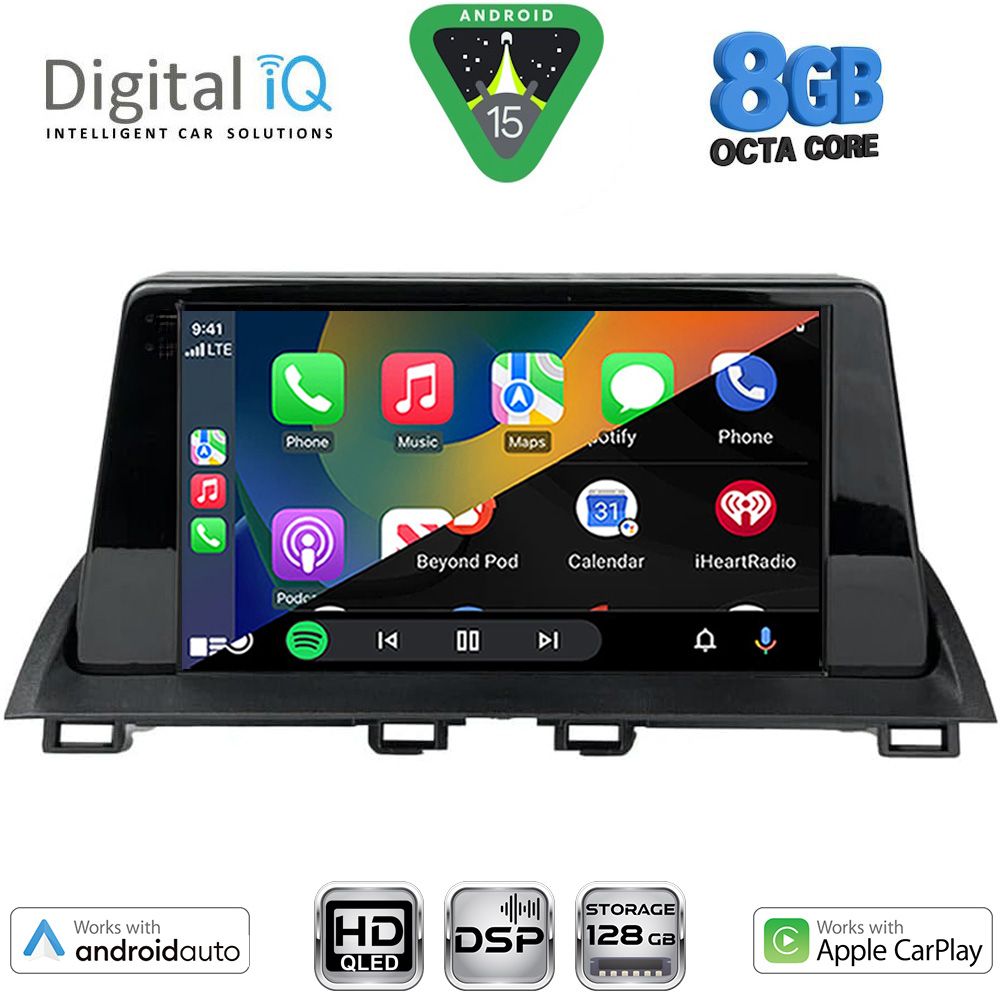 DIGITAL IQ BXF 18367_CPAA (9inc) MULTIMEDIA TABLET for MAZDA 3 mod. 2014-2019 DIGITAL IQ BXF 18367_CPAA (9inc) MULTIMEDIA TABLET for MAZDA 3 mod. 2014-2019