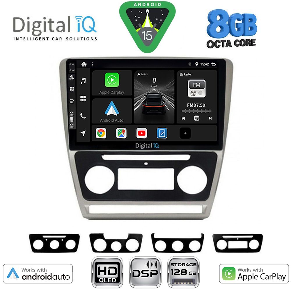 DIGITAL IQ BXF 18595SL_CPAA (10inc) MULTIMEDIA TABLET for SKODA OCTAVIA 5 mod. 2005-2012 (SILVER) DIGITAL IQ BXF 18595SL_CPAA (10inc) MULTIMEDIA TABLET for SKODA OCTAVIA 5 mod. 2005-2012 (SILVER)