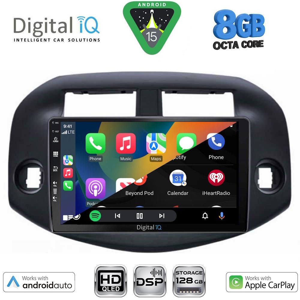 DIGITAL IQ BXF 18732_CPAA (10inc) MULTIMEDIA TABLET for TOYOTA RAV 4 mod. 2006-2012 DIGITAL IQ BXF 18732_CPAA (10inc) MULTIMEDIA TABLET for TOYOTA RAV 4 mod. 2006-2012
