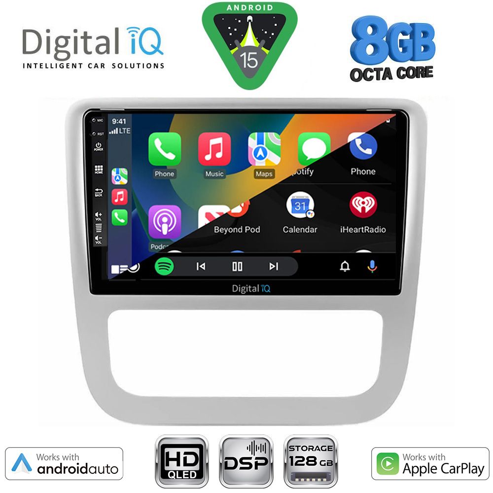 DIGITAL IQ BXF 18751_CPAA CLIMA (9inc) MULTIMEDIA TABLET for VW EOS mod. 2006-2016 - SCIROCCO mod. 2011-2014 DIGITAL IQ BXF 18751_CPAA CLIMA (9inc) MULTIMEDIA TABLET for VW EOS mod. 2006-2016 - SCIROCCO mod. 2011-2014
