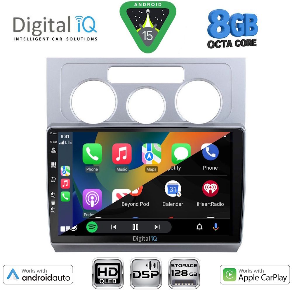 DIGITAL IQ BXF 18767_CPAA A/C (10inc) MULTIMEDIA TABLET for VW TOURAN mod. 2003-2010 DIGITAL IQ BXF 18767_CPAA A/C (10inc) MULTIMEDIA TABLET for VW TOURAN mod. 2003-2010