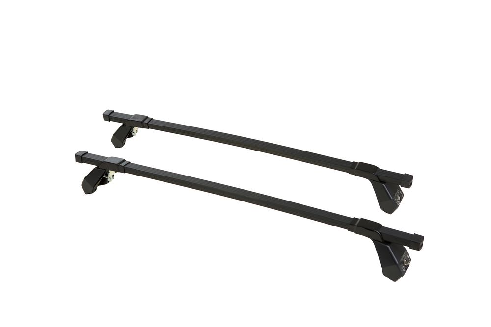 Μπάρες Οροφής Αυτοκινήτου Hermes GS1 110cm Set (KIT S640) Μεταλλικές Μαύρες