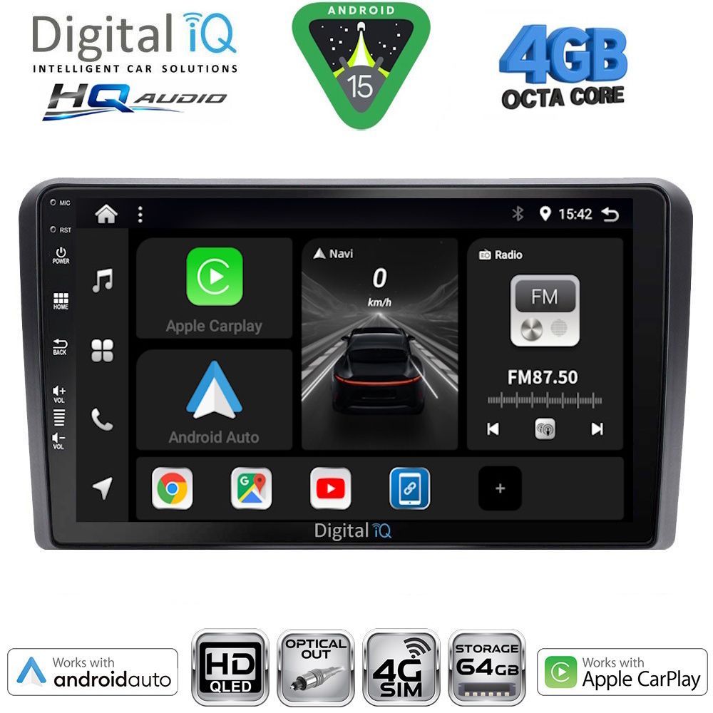 DIGITAL IQ BXK 19139_CPAA (9inc) MULTIMEDIA TABLET for FIAT PANDA mod. 2003-2012 DIGITAL IQ BXK 19139_CPAA (9inc) MULTIMEDIA TABLET for FIAT PANDA mod. 2003-2012