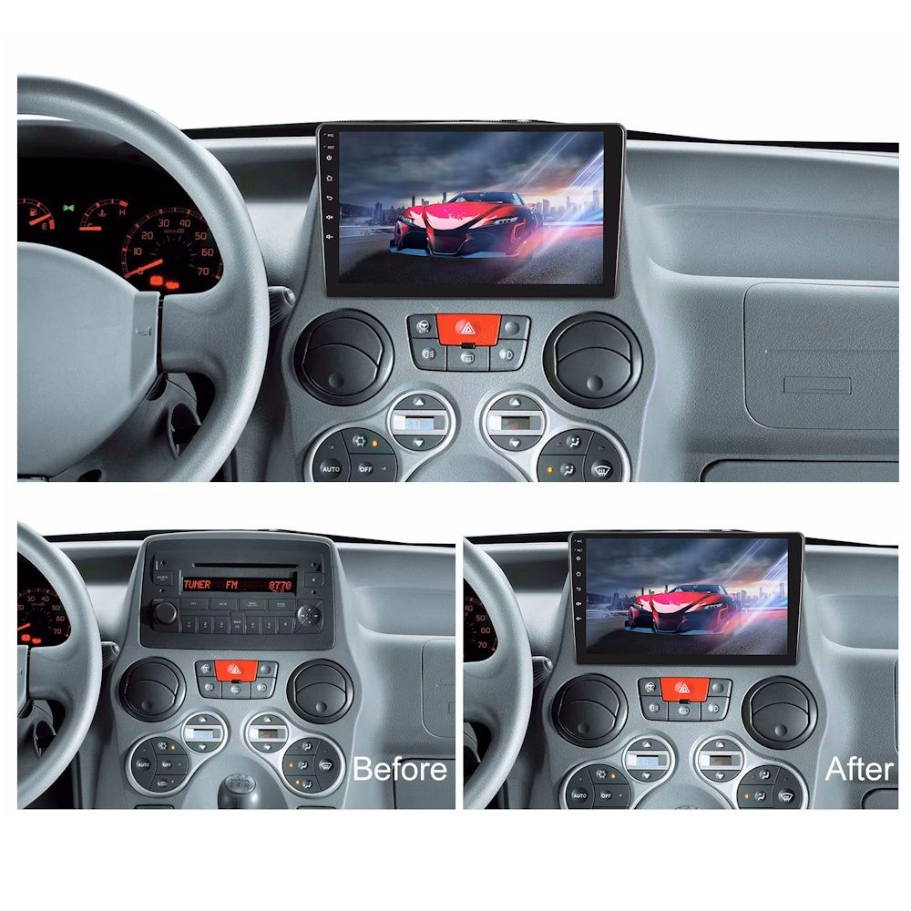 DIGITAL IQ BXK 19139_CPAA (9inc) MULTIMEDIA TABLET for FIAT PANDA mod. 2003-2012 DIGITAL IQ BXK 19139_CPAA (9inc) MULTIMEDIA TABLET for FIAT PANDA mod. 2003-2012