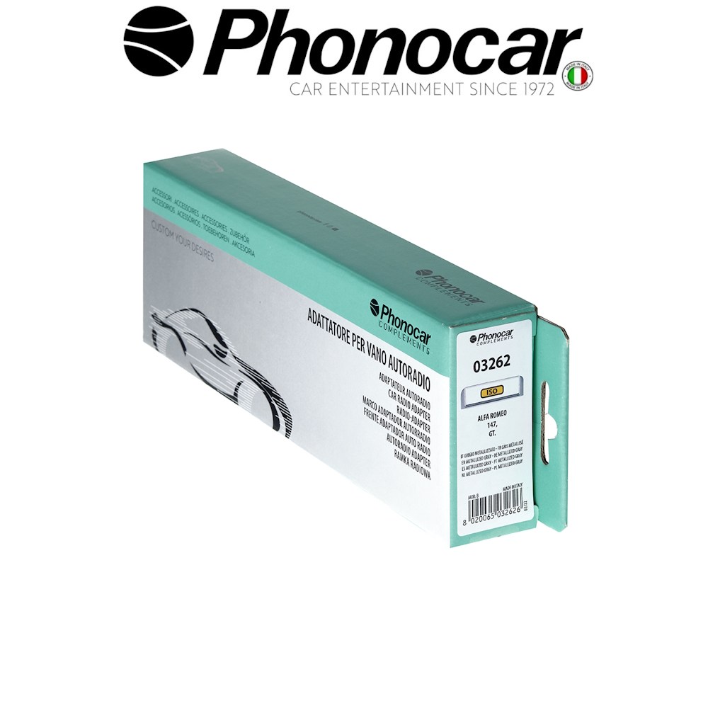 ΠΡΟΣΟΨΗ ISO Alfa 147 00>06,GT 06> Χρώμα Γκρι
ΠΡΟΣΟΨΗ ISO Alfa 147 00>06,GT 06> Χρώμα Γκρι