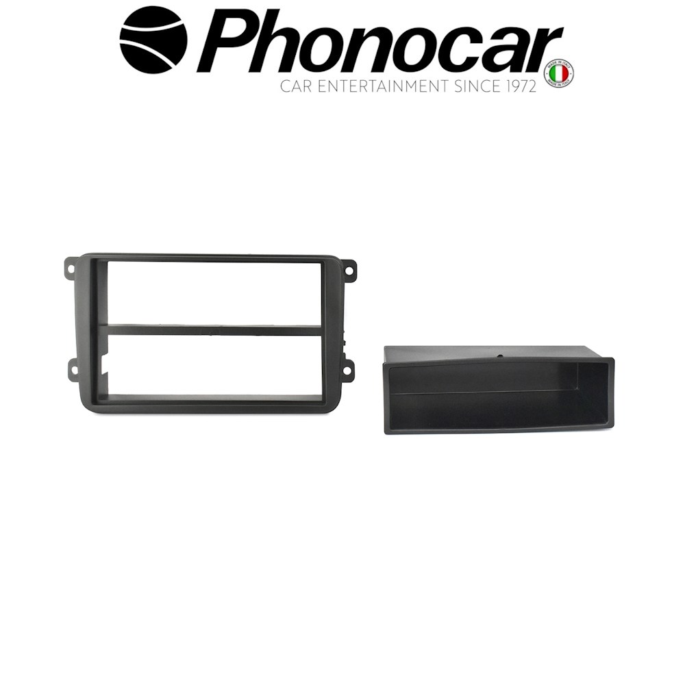 Πρόσοψη VW - SKODA - SEAT 2ISO-ISO, Συμβατή με τον κωδ. 03600, με Πλοηγό, Χρώμα Μαύρο, Αποσπώμενη θήκη αντικειμένων
Πρόσοψη VW - SKODA - SEAT 2ISO-ISO, Συμβατή με τον κωδ. 03600, με Πλοηγό, Χρώμα Μαύρο, Αποσπώμενη θήκη αντικειμένων
