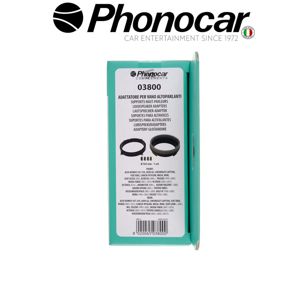 ΒΑΣEIΣ ΗΧΕΙΩΝ UNIVERSAL 165mm για ALFA-AUDI-FIAT-LN-MINI-OPEL-SEAT-SKODA-SZ-TOYOTA-VW ΒΑΣEIΣ ΗΧΕΙΩΝ UNIVERSAL 165mm για ALFA-AUDI-FIAT-LN-MINI-OPEL-SEAT-SKODA-SZ-TOYOTA-VW