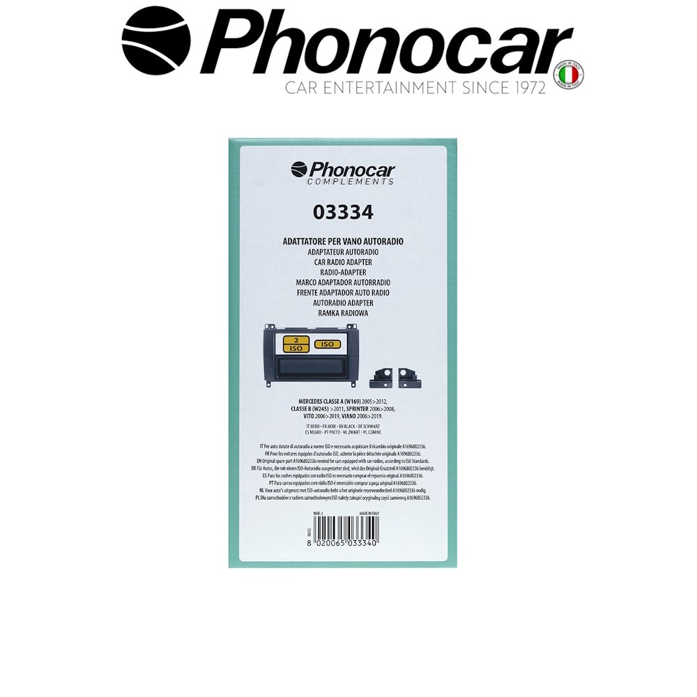 ΠΡΟΣΟΨΗ MERCEDES A (W169) 05>12 - B (W245) >11 Vito-Viano 06> Sprinter 06>08 Χρώμα Μαύρο
ΠΡΟΣΟΨΗ MERCEDES A (W169) 05>12 - B (W245) >11 Vito-Viano 06> Sprinter 06>08 Χρώμα Μαύρο
