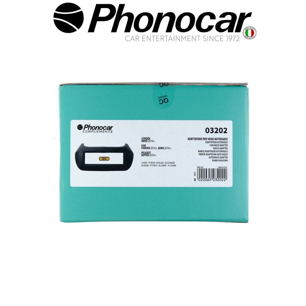 ΠΡΟΣΟΨΗ 2DIN CITROEN Nemo 14> FIAT Fiorino 14> Qubo 14> PEUGEOT Bipper 14>
ΠΡΟΣΟΨΗ 2DIN CITROEN Nemo 14> FIAT Fiorino 14> Qubo 14> PEUGEOT Bipper 14>