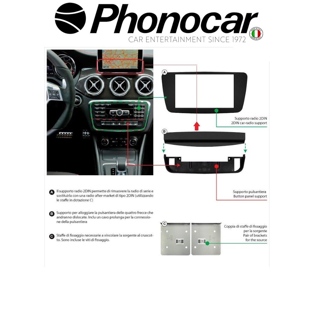 ΠΡΟΣΟΨΗ MERCEDES A (W176) 13> B (W246) 13>15 ΜΑΥΡΟ ΧΡΩΜΑ
ΠΡΟΣΟΨΗ MERCEDES A (W176) 13> B (W246) 13>15 ΜΑΥΡΟ ΧΡΩΜΑ