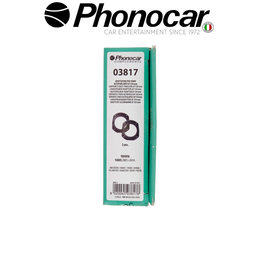 ΒΑΣΕΙΣ ΗΧΕΙΩΝ 130mm TOYOTA RAV 2005 > 2014 - YARIS εμπρος
ΒΑΣΕΙΣ ΗΧΕΙΩΝ 130mm TOYOTA RAV 2005 > 2014 - YARIS εμπρος