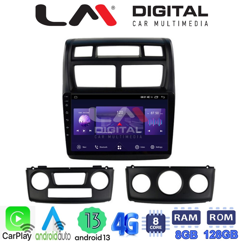 OEM για KIA Sportage 2004 > 2010 με 8Core 8GB/128GB OEM για KIA Sportage 2004 > 2010 με 8Core 8GB/128GB