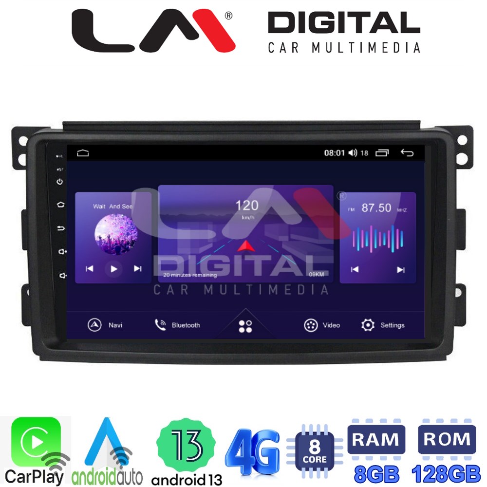 OEM για Smart ForTwo 2007 > 2010 με 8Core 8GB/128GB
OEM για Smart ForTwo 2007 > 2010 με 8Core 8GB/128GB