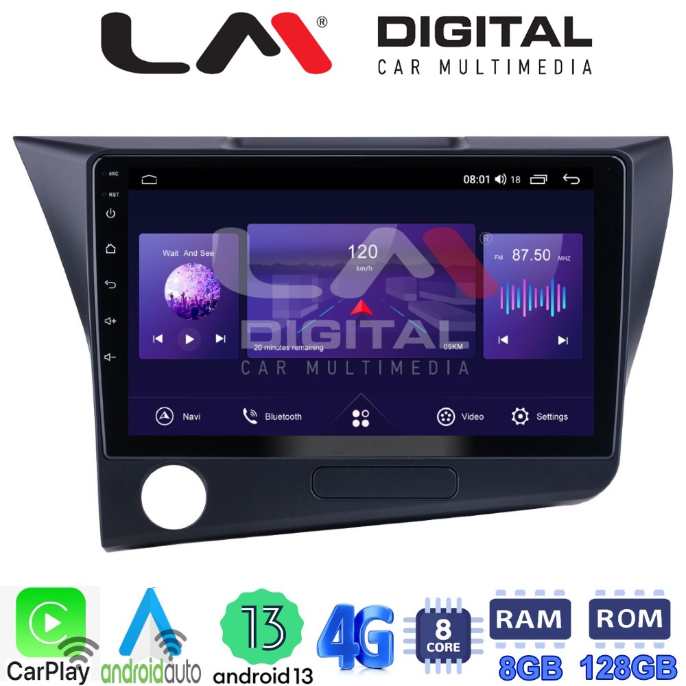 OEM για Honda CRZ 2010 > 2017 με 8Core 8GB/128GB OEM για Honda CRZ 2010 > 2017 με 8Core 8GB/128GB