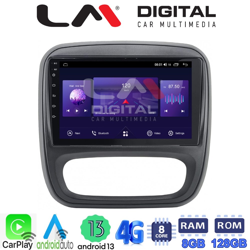 OEM για Opel Vivaro 2014 > 2020 Renault Traffic 2014 > 2020 Nissan NV300 2014 > 2020 Fiat Talento 2014 > 2020 με 8Core 8GB/128GB
OEM για Opel Vivaro 2014 > 2020 Renault Traffic 2014 > 2020 Nissan NV300 2014 > 2020 Fiat Talento 2014 > 2020 με 8Core 8GB/128GB