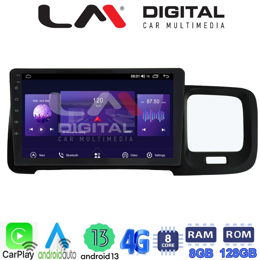 OEM για Volvo S60 2010 > 2018 με 8Core 8GB/128GB OEM για Volvo S60 2010 > 2018 με 8Core 8GB/128GB
