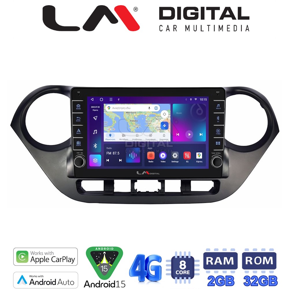 OEM για Hyundai i10 2014 > με 8Core 2GB/32GB OEM για Hyundai i10 2014 > με 8Core 2GB/32GB