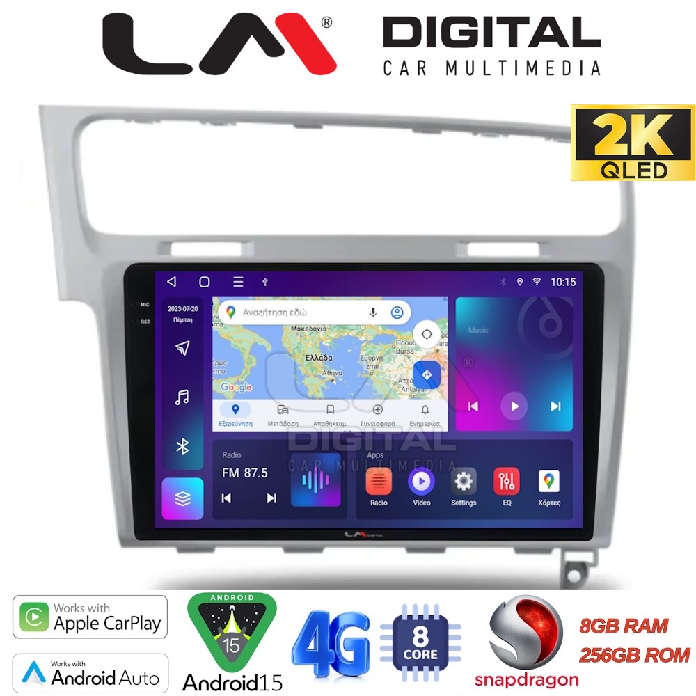 OEM για VW Golf 7 με 8Core 8GB/256GB και 2Κ οθόνη OEM για VW Golf 7 με 8Core 8GB/256GB και 2Κ οθόνη