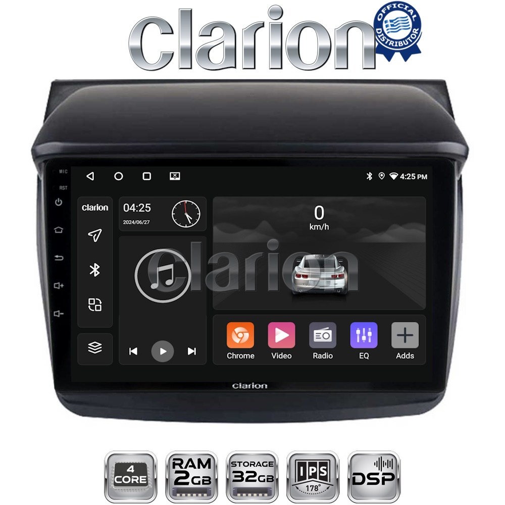 OEM για Mitsubishi L200 2006 > 2014 με 4Core 2GB/32GB OEM για Mitsubishi L200 2006 > 2014 με 4Core 2GB/32GB