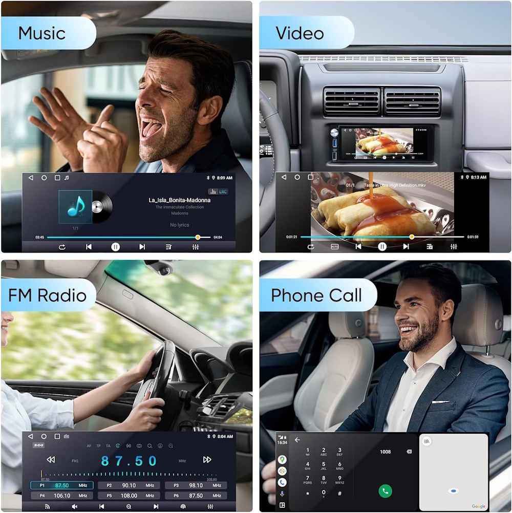 1DIN 6,86inc RADIO-USB- 8c4+64 CPAA Android 15 1DIN 6,86inc RADIO-USB- 8c4+64 CPAA Android 15