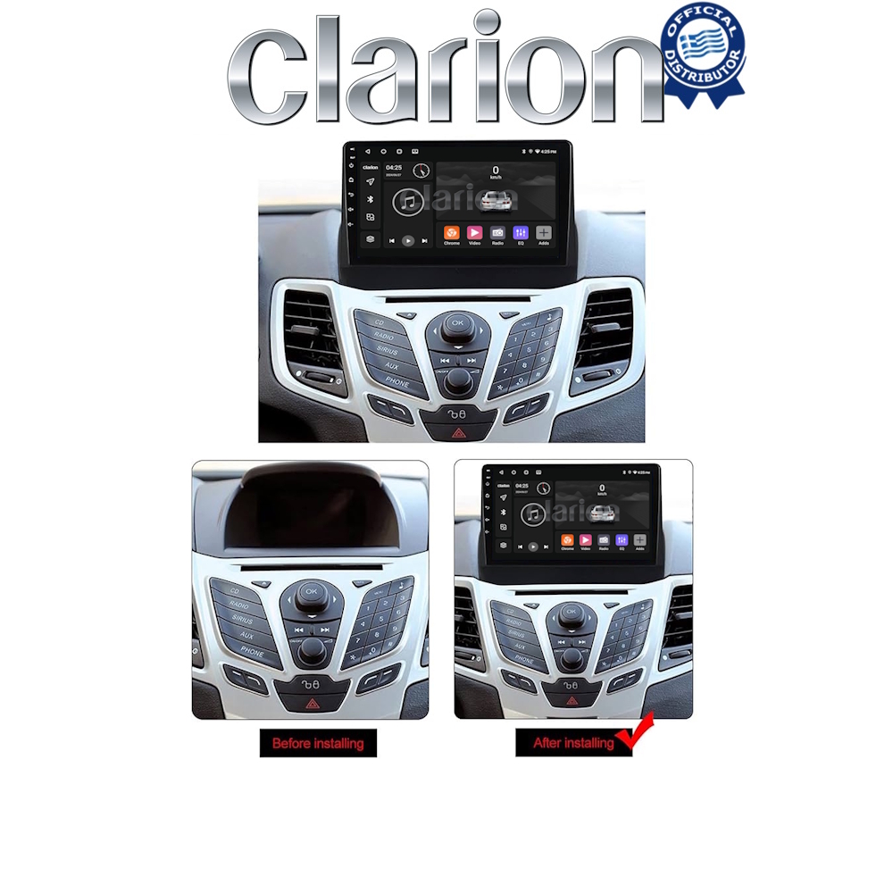 OEM για Ford Fiesta 2008 > 2010 με 4Core 2GB/32GB OEM για Ford Fiesta 2008 > 2010 με 4Core 2GB/32GB