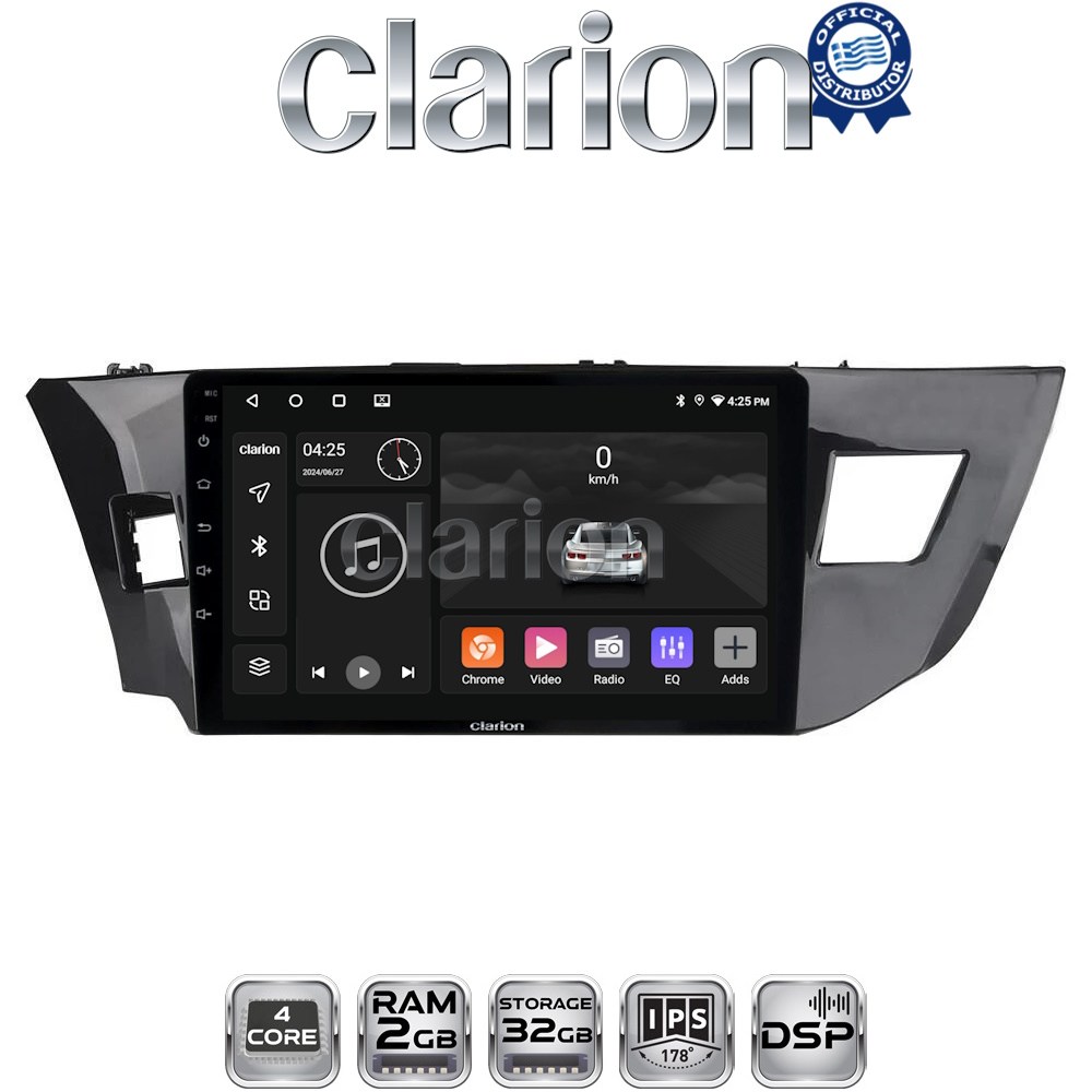 OEM για Toyota Corolla 2013 > 2016 με 4Core 2GB/32GB OEM για Toyota Corolla 2013 > 2016 με 4Core 2GB/32GB