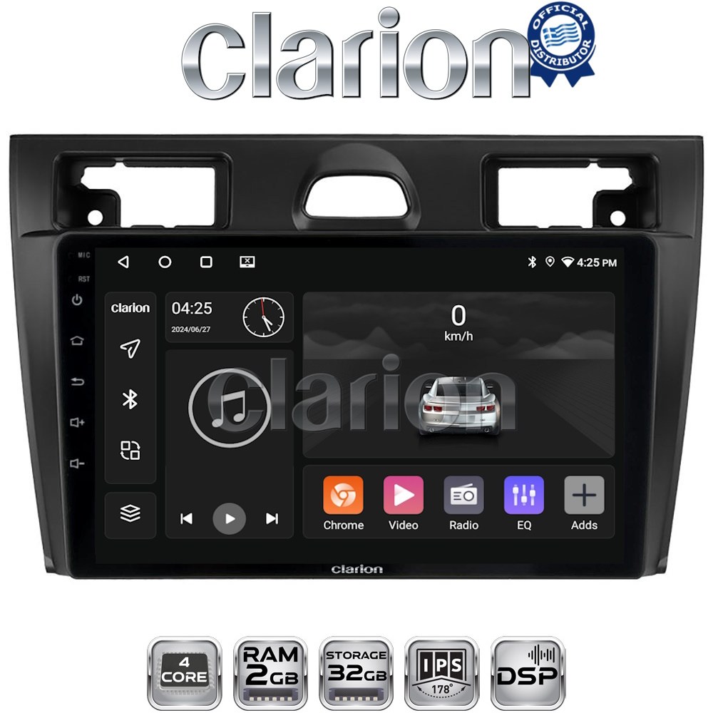 OEM για Ford Fiesta 2006 > 2008 με 4Core 2GB/32GB OEM για Ford Fiesta 2006 > 2008 με 4Core 2GB/32GB