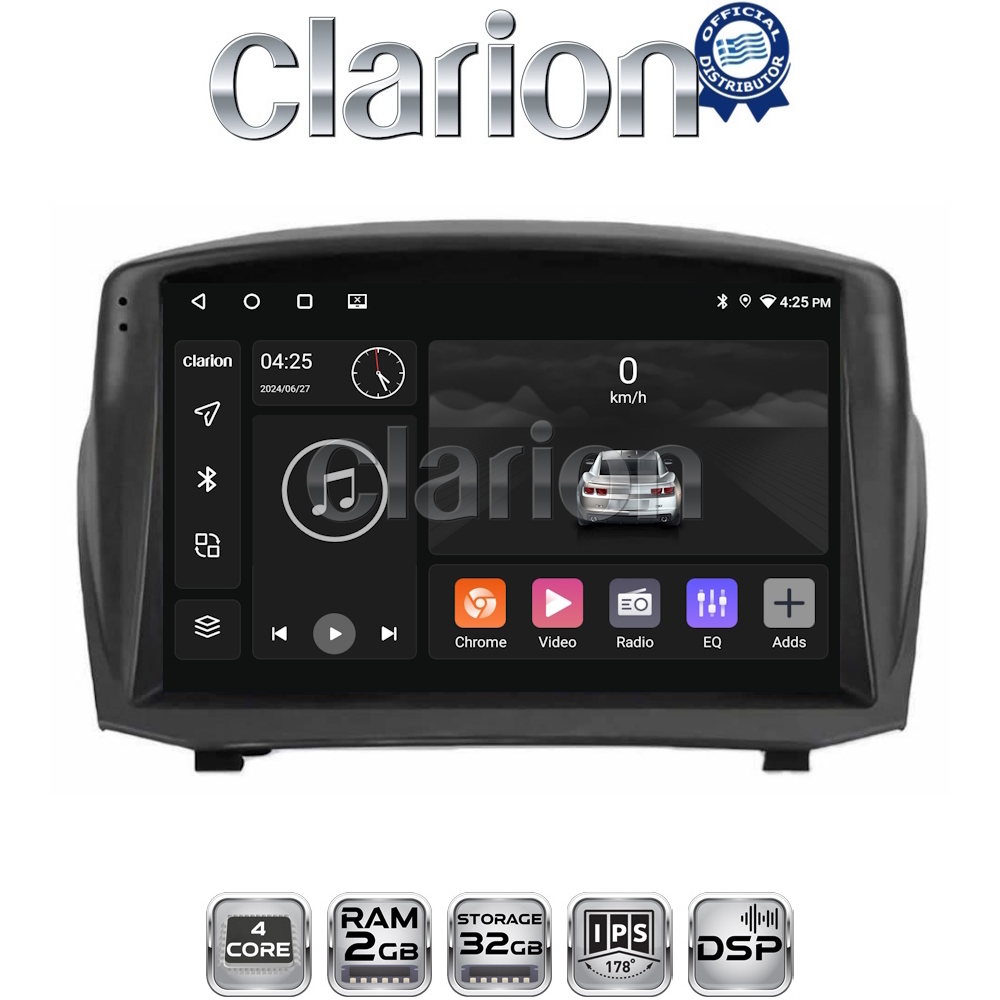 OEM για Ford Fiesta 2010 > 2017 με 4Core 2GB/32GB OEM για Ford Fiesta 2010 > 2017 με 4Core 2GB/32GB
