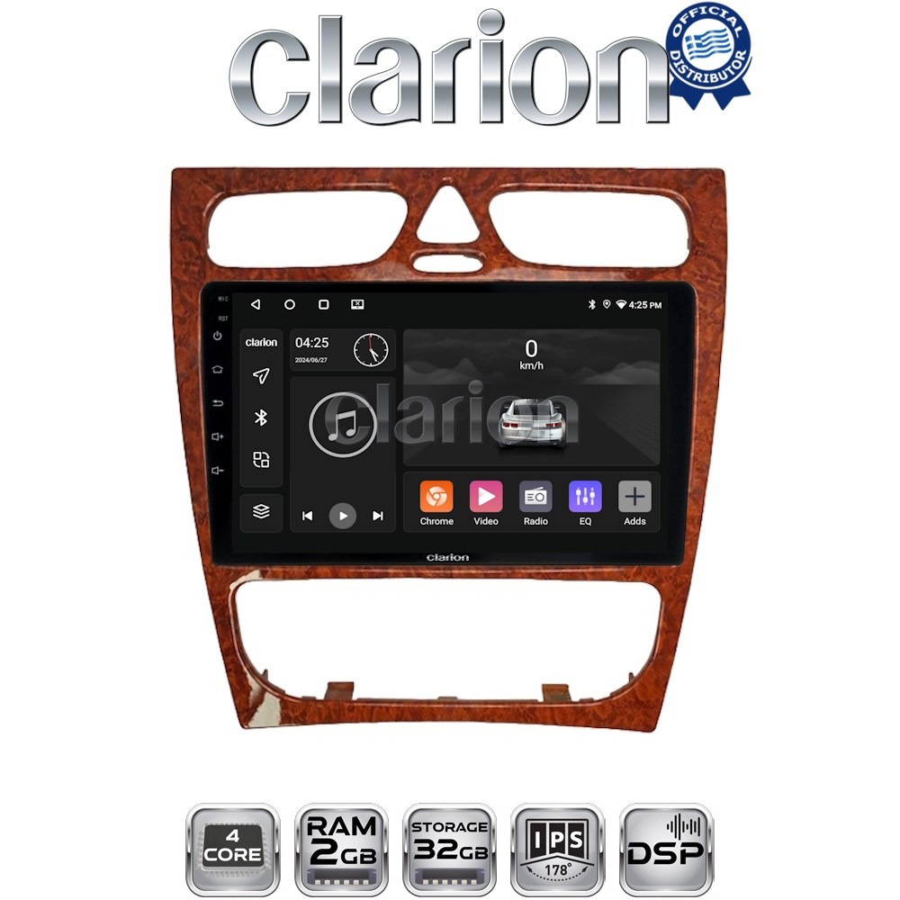 OEM για Mercedes C class 1999 > 2004 με 4Core 2GB/32GB OEM για Mercedes C class 1999 > 2004 με 4Core 2GB/32GB