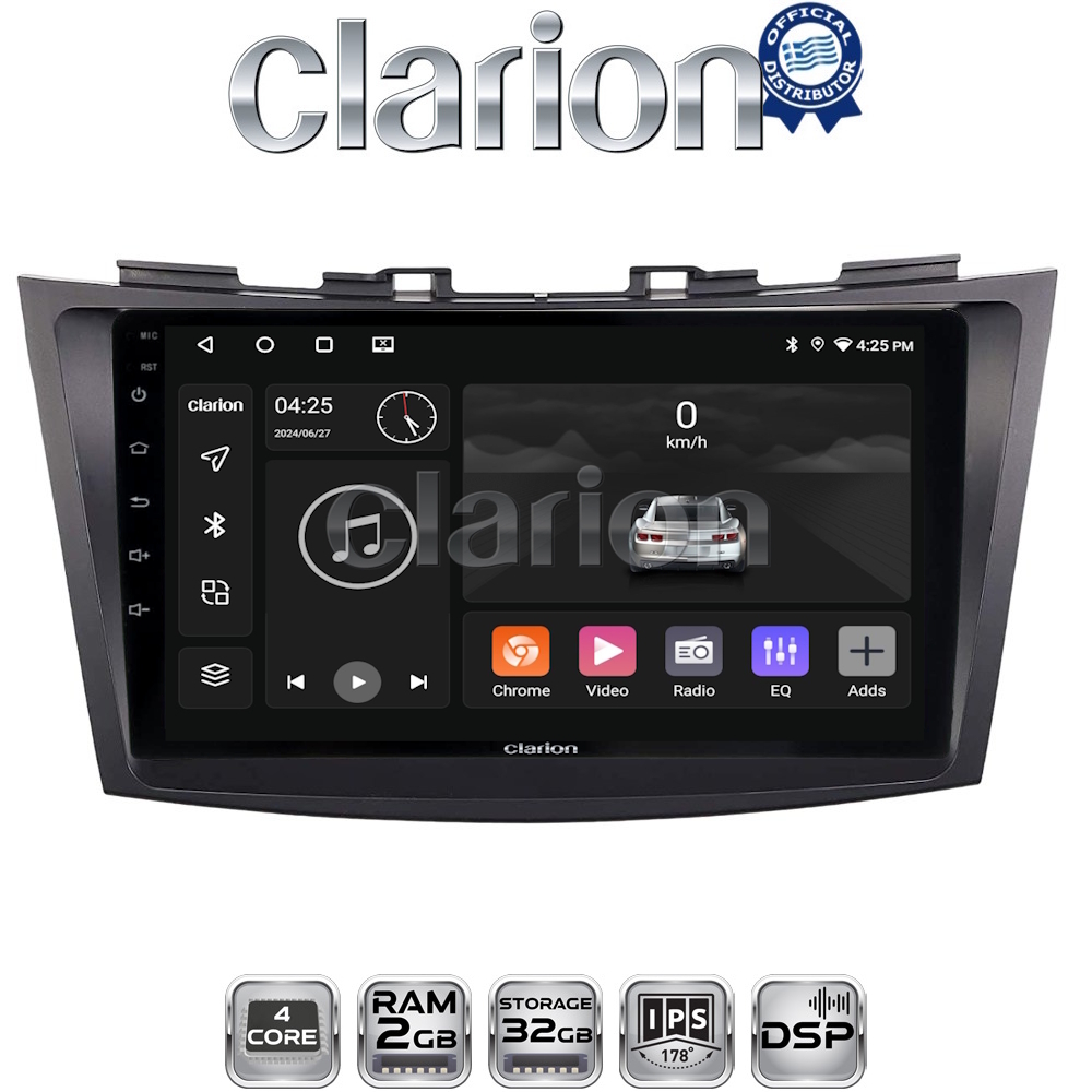 OEM για Suzuki Swift 2011 > 2016 με 4Core 2GB/32GB OEM για Suzuki Swift 2011 > 2016 με 4Core 2GB/32GB